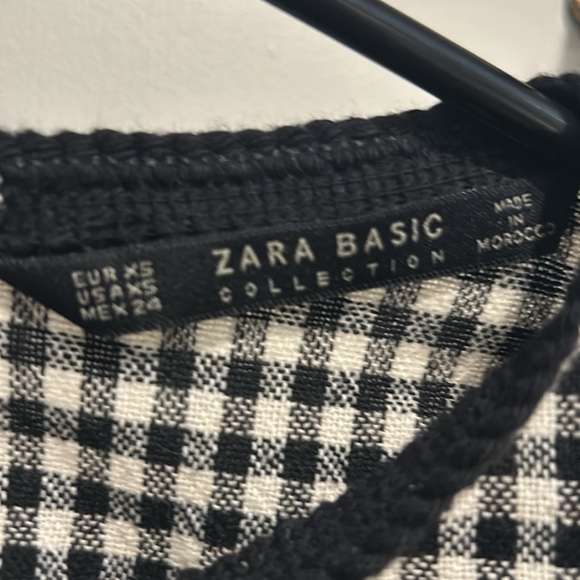 Zara knit wear cold shoulder wrap top - Picture 2 of 3